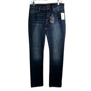 NWT Lucky Brand Brooke Straight Mid Rise Jeans Dark Wash Women’s 6/28